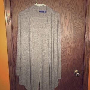 Grey cardigan